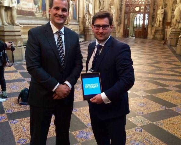 MP Welcomes Small Business Champion to Westminster